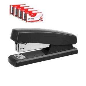 Stapler Office Supplies Comes with 5 Boxes of Staples