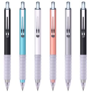 Black Ink Ballpoint Pen 1mm, 6 Packs Of Black Ink Work Pens