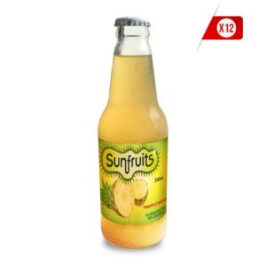 Sunfruits 100% Pineapple Fruit Juice - 330ml x 12
